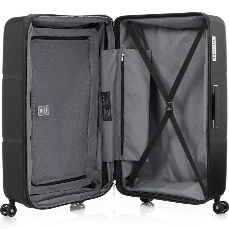 Samsonite Interlace Extra Large 81cm Hardcase Suitcase Black 15816 5 Samsonite Interlace Extra Large 81cm Hardcase Suitcase Black 15816 - Image 5