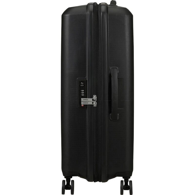 American Tourister Aerostep Medium 67cm Hardside Suitcase Black 46820 3 American Tourister Aerostep Medium 67cm Hardside Suitcase Black 46820 - Image 3