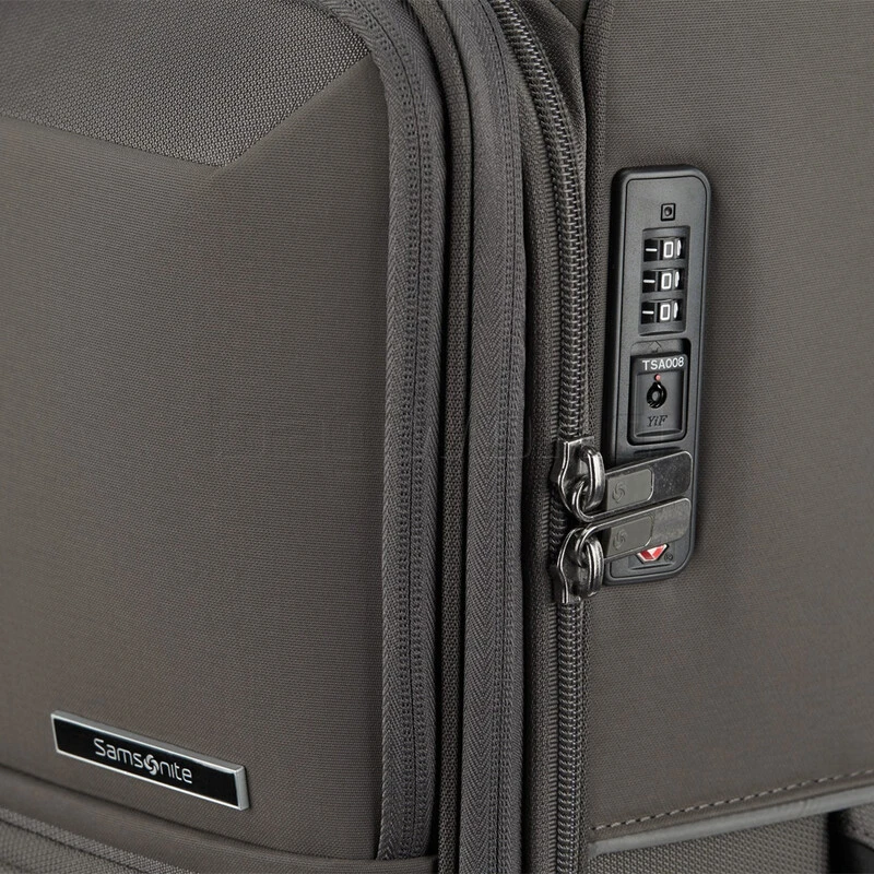 Samsonite 73H Medium 71cm Softside Suitcase Platinum Grey 38024 6 Samsonite 73H Medium 71cm Softside Suitcase Platinum Grey 38024 - Image 6