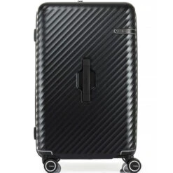 Samsonite Stem Trunk Medium 70cm Hardside Suitcase Black 34887