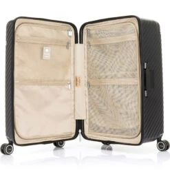 Samsonite Stem Trunk Medium 70cm Hardside Suitcase Black 34887 -Travel Storage Shop lrg 2484