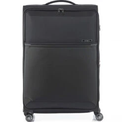 Samsonite 73H Softside Suitcase Set Of 3 Black 38025, 38024, 38021 With FREE Worldwide USB Charging Adaptor 86350