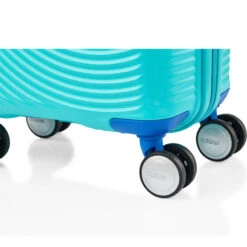 American Tourister Little Curio Small/Cabin 47cm Hardside Suitcase Teal 43851 -Travel Storage Shop lrg 2521