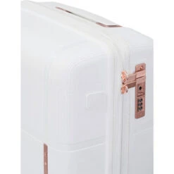 Samsonite Interlace Small/Cabin 55cm Hardside Suitcase White 45813 -Travel Storage Shop lrg 2527