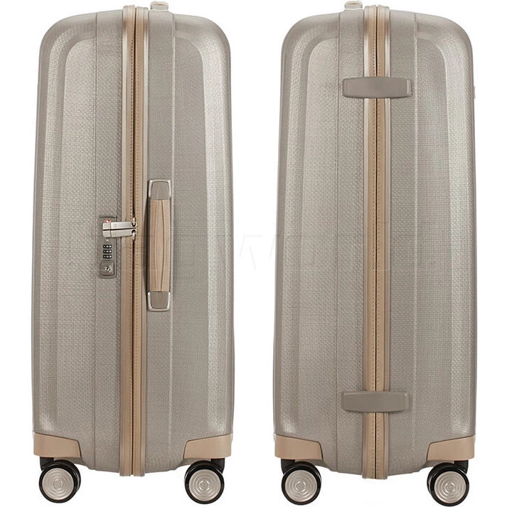 Samsonite Lite-Cube Prime Large 76cm Hardside Suitcase Matt Ivory Gold 15675 3 Samsonite Lite-Cube Prime Large 76cm Hardside Suitcase Matt Ivory Gold 15675 - Image 3