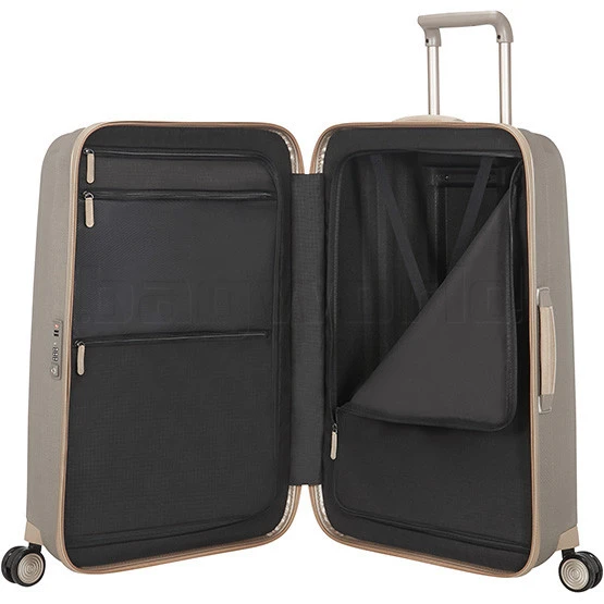 Samsonite Lite-Cube Prime Large 76cm Hardside Suitcase Matt Ivory Gold 15675 4 Samsonite Lite-Cube Prime Large 76cm Hardside Suitcase Matt Ivory Gold 15675 - Image 4