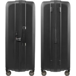 Samsonite Hi-Fi Hardside Suitcase Set Of 3 Black 32800, 32802, 32803 With FREE Worldwide USB Charging Adaptor 86350 -Travel Storage Shop lrg 2571