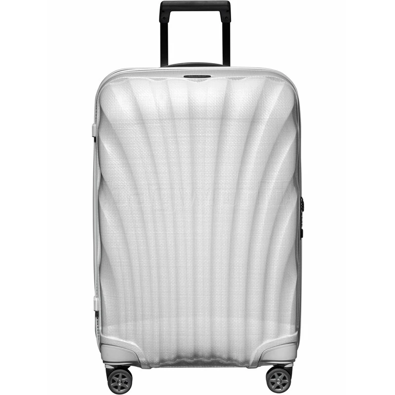 Samsonite C-Lite Medium 69cm Hardside Suitcase Off White 22860 1 Samsonite C-Lite Medium 69cm Hardside Suitcase Off White 22860