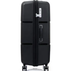 Samsonite Interlace Large 75cm Hardside Suitcase Black 45815 -Travel Storage Shop lrg 2589