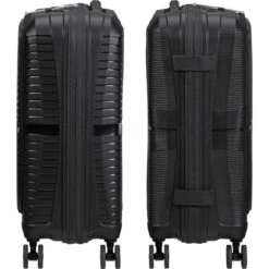 American Tourister Airconic Small/Cabin 15.6" Laptop 55cm Front Opening Hardside Suitcase Black 34657 -Travel Storage Shop lrg 2602