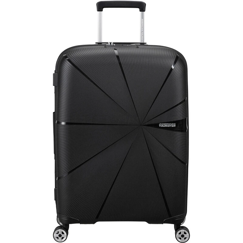 American Tourister Starvibe Medium 67cm Hardside Suitcase Black 46371 1 American Tourister Starvibe Medium 67cm Hardside Suitcase Black 46371