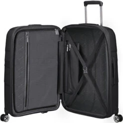 American Tourister Starvibe Medium 67cm Hardside Suitcase Black 46371 10 American Tourister Starvibe Medium 67cm Hardside Suitcase Black 46371 -Travel Storage Shop lrg 2609