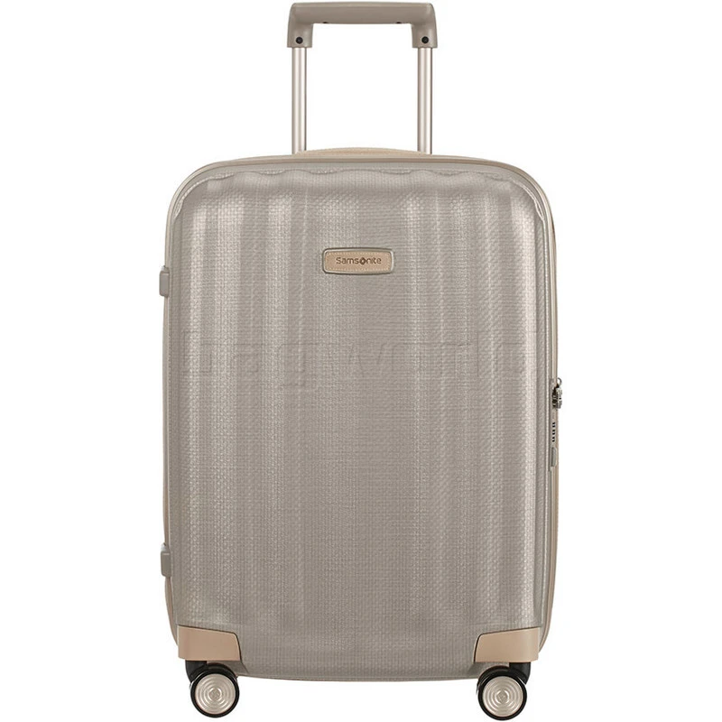 Samsonite Lite-Cube Prime Small/Cabin 55cm Hardside Suitcase Matt Ivory Gold 15672 1 Samsonite Lite-Cube Prime Small/Cabin 55cm Hardside Suitcase Matt Ivory Gold 15672