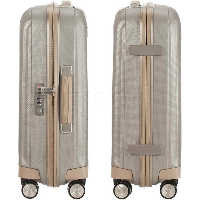 Samsonite Lite-Cube Prime Small/Cabin 55cm Hardside Suitcase Matt Ivory Gold 15672 3 Samsonite Lite-Cube Prime Small/Cabin 55cm Hardside Suitcase Matt Ivory Gold 15672 - Image 3
