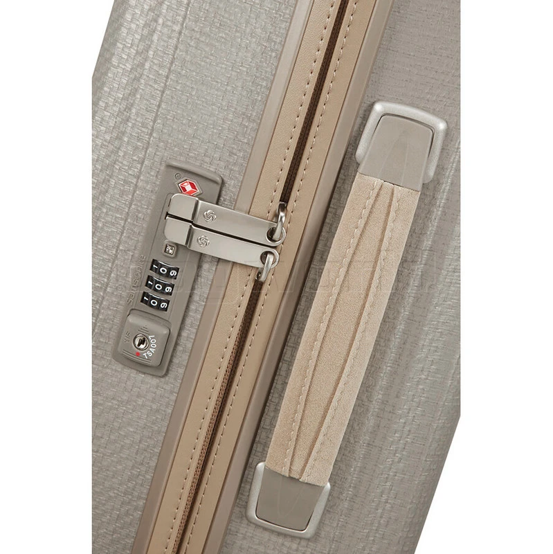 Samsonite Lite-Cube Prime Small/Cabin 55cm Hardside Suitcase Matt Ivory Gold 15672 5 Samsonite Lite-Cube Prime Small/Cabin 55cm Hardside Suitcase Matt Ivory Gold 15672 - Image 5