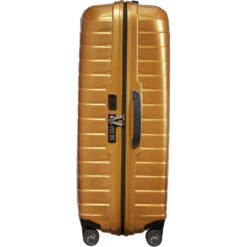 Samsonite Proxis Hardside Suitcase Set Of 3 Honey Gold 26035, 26042, 26043 With FREE Worldwide USB Charging Adaptor 86350 -Travel Storage Shop lrg 2619
