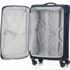 Samsonite City Rhythm Medium 71cm Softside Suitcase Navy 36825 -Travel Storage Shop lrg 2657