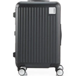 American Tourister Lockation Small/Cabin 55cm Hardside Suitcase Black 45738