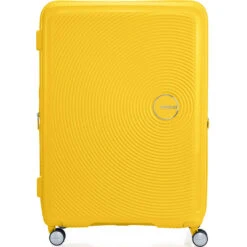 American Tourister Curio 2 Large 80cm Hardside Suitcase Golden Yellow 45140