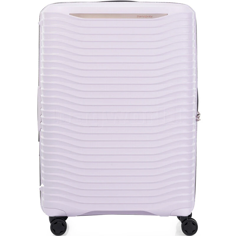 Samsonite Upscape Large 75cm Hardside Suitcase Iced Lilac 43110 1 Samsonite Upscape Large 75cm Hardside Suitcase Iced Lilac 43110