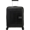 American Tourister Aerostep Small/Cabin 55cm Hardside Suitcase Black 46819