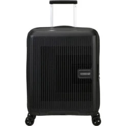 American Tourister Aerostep Small/Cabin 55cm Hardside Suitcase Black 46819
