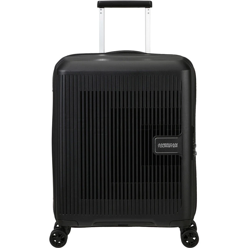 American Tourister Aerostep Small/Cabin 55cm Hardside Suitcase Black 46819 1 American Tourister Aerostep Small/Cabin 55cm Hardside Suitcase Black 46819