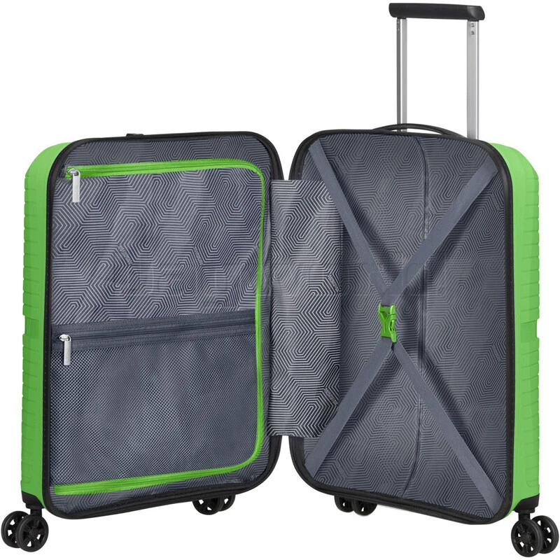 American Tourister Airconic Small/Cabin 55cm Hardside Suitcase Acid Green 28186 5 American Tourister Airconic Small/Cabin 55cm Hardside Suitcase Acid Green 28186 - Image 5