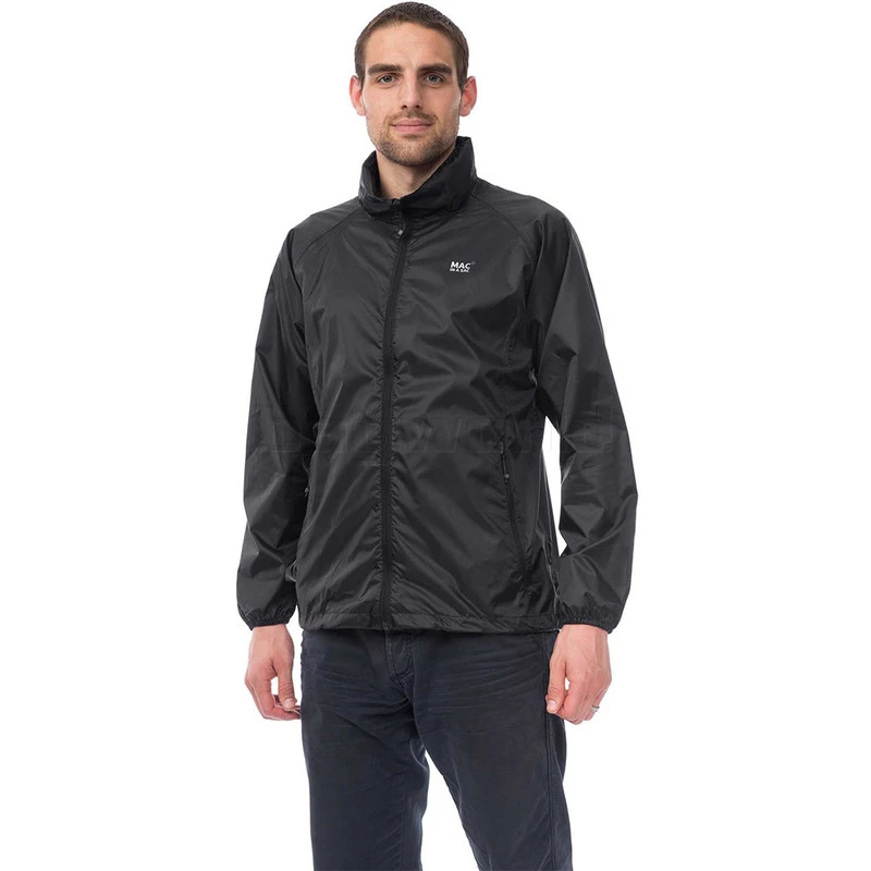 Mac In A Sac Classic Packable Waterproof Unisex Jacket Large Jet Black JL 2 Mac In A Sac Classic Packable Waterproof Unisex Jacket Large Jet Black JL - Image 2