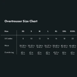 Mac In A Sac Packable Waterproof Unisex Overtrousers Extra Extra Large Black OXXL -Travel Storage Shop lrg 2890