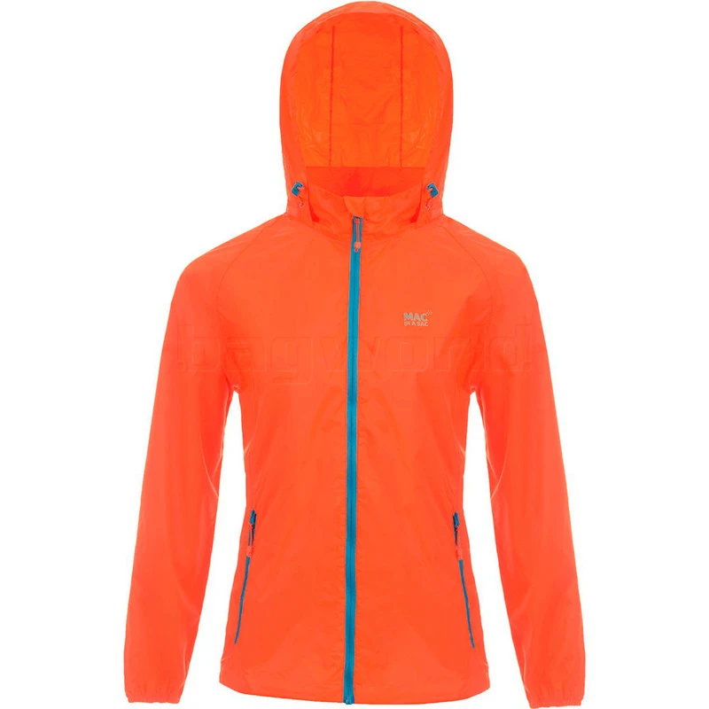 Mac In A Sac Neon Packable Waterproof Unisex Jacket Extra Small Orange NXS 1 Mac In A Sac Neon Packable Waterproof Unisex Jacket Extra Small Orange NXS