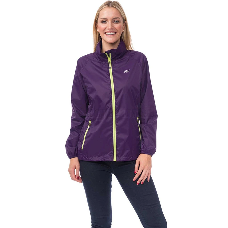 Mac In A Sac Classic Packable Waterproof Unisex Jacket Extra Small Grape JXS 2 Mac In A Sac Classic Packable Waterproof Unisex Jacket Extra Small Grape JXS - Image 2