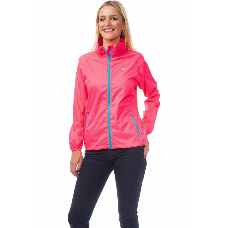 Mac In A Sac Neon Packable Waterproof Unisex Jacket Extra Small Pink NXS 2 Mac In A Sac Neon Packable Waterproof Unisex Jacket Extra Small Pink NXS - Image 2
