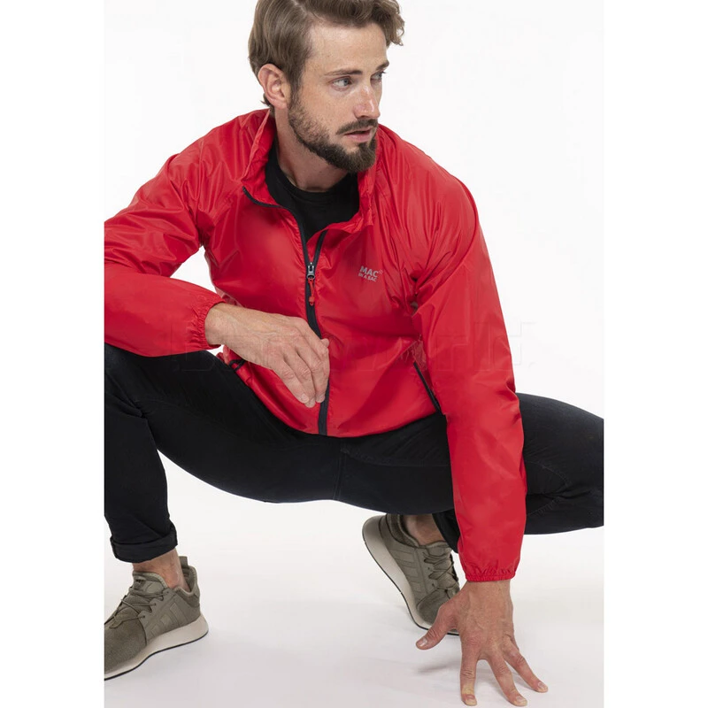 Mac In A Sac Classic Packable Waterproof Unisex Jacket Medium Red JM 2 Mac In A Sac Classic Packable Waterproof Unisex Jacket Medium Red JM - Image 2