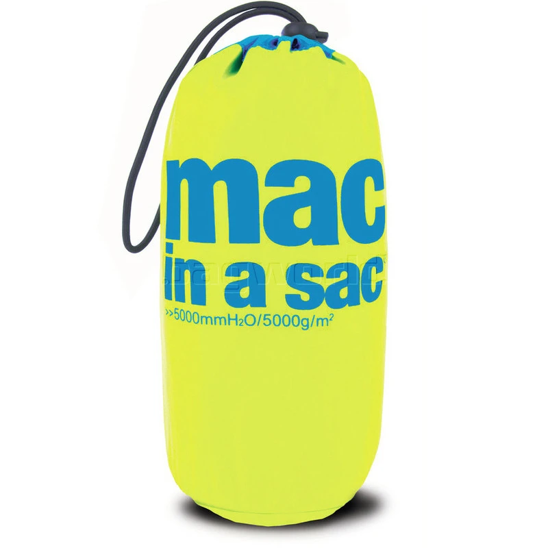 Mac In A Sac Neon Packable Waterproof Unisex Jacket Extra Small Yellow NXS 3 Mac In A Sac Neon Packable Waterproof Unisex Jacket Extra Small Yellow NXS - Image 3