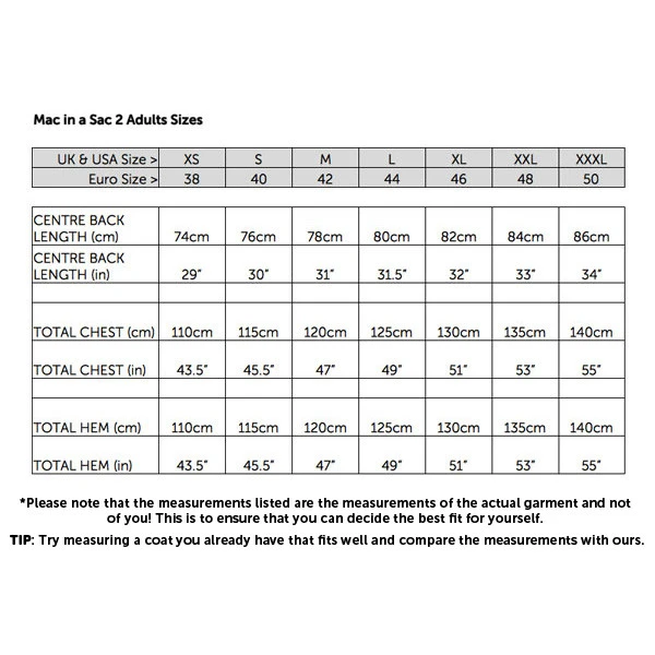 Mac In A Sac Neon Packable Waterproof Unisex Jacket Extra Small Yellow NXS 4 Mac In A Sac Neon Packable Waterproof Unisex Jacket Extra Small Yellow NXS - Image 4