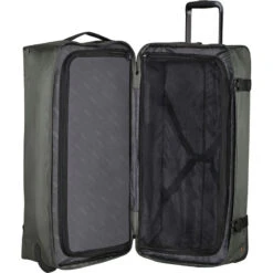 American Tourister Urban Track Drop Bottom Wheel Duffel Set Of 3 Dark Khaki 43163, 43164, 43165 With FREE Worldwide USB Charging Adaptor 86350 -Travel Storage Shop lrg 3188