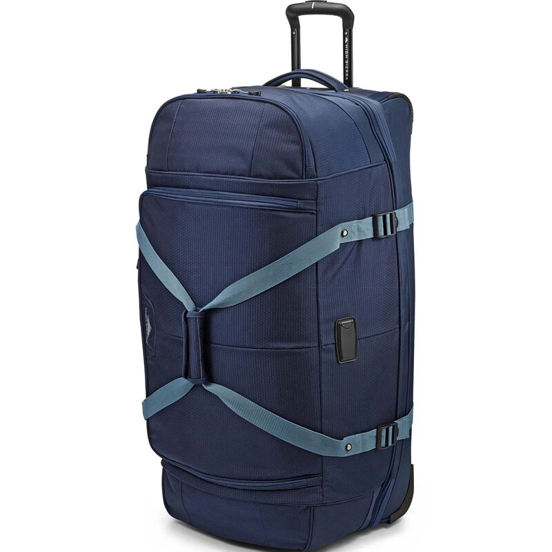 High Sierra Fairlead Drop Bottom Wheel Duffel Set Of 3 Navy 38037, 38038, 38039 With FREE Worldwide USB Charging Adaptor 86350 2 High Sierra Fairlead Drop Bottom Wheel Duffel Set Of 3 Navy 38037, 38038, 38039 With FREE Worldwide USB Charging Adaptor 86350 - Image 2