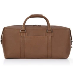 Samsonite Classic Leather Carry-On Duffel Cognac 50626