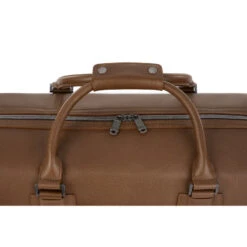 Samsonite Classic Leather Carry-On Duffel Cognac 50626 -Travel Storage Shop lrg 3216