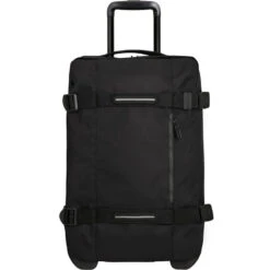 American Tourister Urban Track Small/Cabin 55cm Drop Bottom Wheel Duffel Asphalt Black 43163