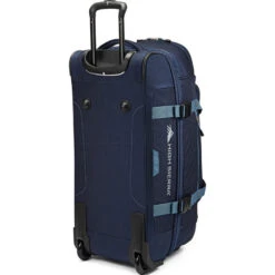 High Sierra Fairlead Medium 71cm Drop Bottom Wheel Duffel Navy 38038