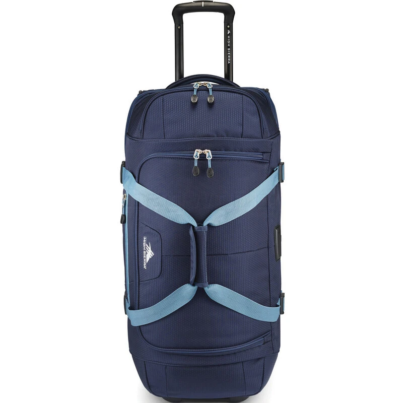 High Sierra Fairlead Medium 71cm Drop Bottom Wheel Duffel Navy 38038 3 High Sierra Fairlead Medium 71cm Drop Bottom Wheel Duffel Navy 38038 - Image 3