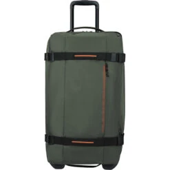 American Tourister Urban Track Medium 68cm Drop Bottom Wheel Duffel Dark Khaki 43164