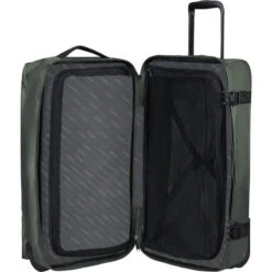 American Tourister Urban Track Medium 68cm Drop Bottom Wheel Duffel Dark Khaki 43164 -Travel Storage Shop lrg 3339