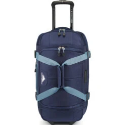 High Sierra Fairlead Small/Cabin 55cm Drop Bottom Wheel Duffel Navy 38037 -Travel Storage Shop lrg 3355
