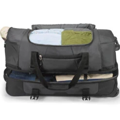 High Sierra Fairlead Medium 71cm Drop Bottom Wheel Duffel Mercury 38038 -Travel Storage Shop lrg 3440