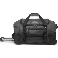 High Sierra Fairlead Small/Cabin 55cm Drop Bottom Wheel Duffel Mercury 38037 -Travel Storage Shop lrg 3456