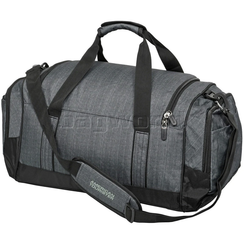 American Tourister Travel Accessories X-Bags Small/Cabin 55cm Travel Duffel Gun Metal 50863 1 American Tourister Travel Accessories X-Bags Small/Cabin 55cm Travel Duffel Gun Metal 50863