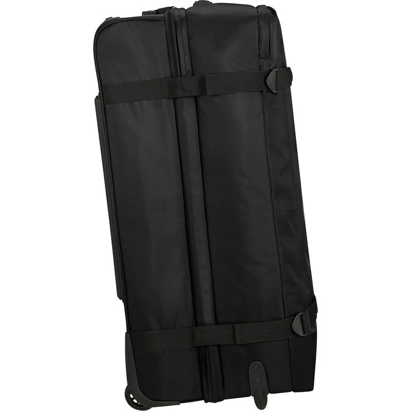 American Tourister Urban Track Drop Bottom Wheel Duffel Set Of 3 Asphalt Black 43163, 43164, 43165 With FREE Worldwide USB Charging Adaptor 86350 4 American Tourister Urban Track Drop Bottom Wheel Duffel Set Of 3 Asphalt Black 43163, 43164, 43165 With FREE Worldwide USB Charging Adaptor 86350 - Image 4